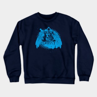 Trick or Treat? - Cyan Crewneck Sweatshirt